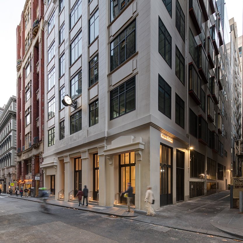 Heritage commercial building in Melbourne