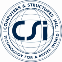 CSI Logo (computers and Structures Inc.) producers of the structural design software ETABS