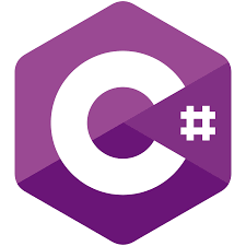 C# logo, C# is a programming language which ETABS' API function recognises.
