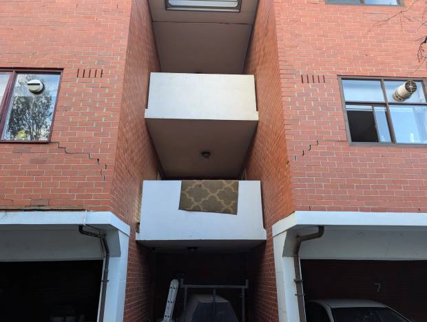 Why These Apartment Building Cracks Weren't a Footing Problem