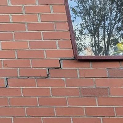 Cracking around windows and doors